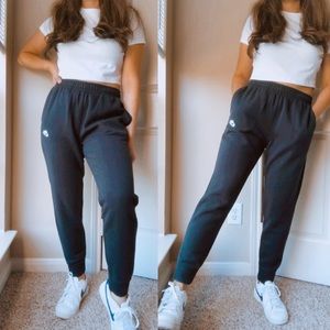 NIKE EMBROIDERED SWEATPANTS LOGO SWOOSH JOGGERS